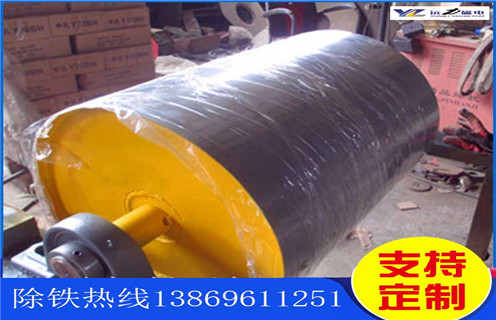 强磁滚筒磁选机，江苏强磁滚筒磁选机_远力江苏强磁滚筒磁选机的结构磁场分布图 