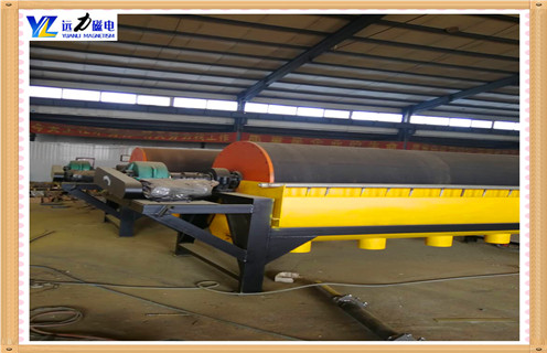 干选磁选机，郑州干选电磁磁选机_郑州干选电磁磁选机如何选铁调磁发展工作视频皮带及结构价格