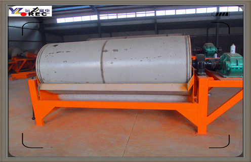 湿式永磁磁选机，黑龙江湿式永磁磁选机_远力黑龙江湿式永磁磁选机的结构磁场分布图