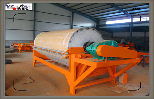 湿式永磁磁选机，黑龙江湿式永磁磁选机_远力黑龙江湿式永磁磁选机的结构磁场分布图