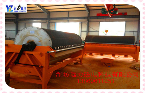 永磁筒式磁选机，黑龙江永磁筒式磁选机优点_工作原理及价格_黑龙江永磁筒式磁选机优点视频供应生产厂家