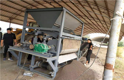 干选磁选机，广西干选磁选机生产厂家品牌_广西干选磁选机生产厂家品牌性能皮带及结构价格