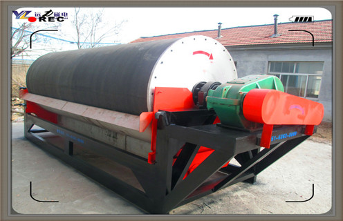 高强磁式磁选机，吉林高强磁式磁选机_吉林高强磁式磁选机分选粒度如何选铁参数规格一般是多少_生产厂家